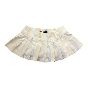 Jessica White Mini Skirt